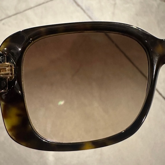 Chanel CC Turnlock Sunglasses 5234 Q Tortoise Quilted Leather Trim main image 7